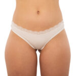 Colaless con puntilla delantera